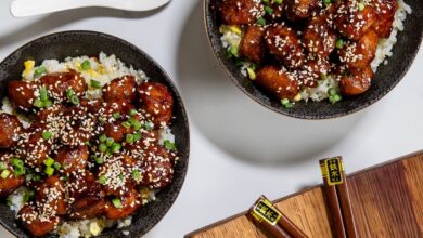 24 AUGUST - WFD – Sesame chicken nuggets with sticky Asian sauce