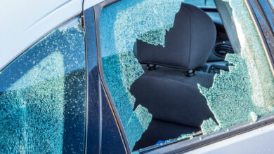 Vandalism car window