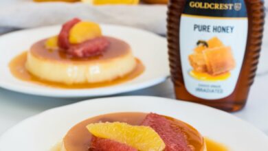 11 SEPTEMBER - SUNDAY SPOIL - Honey and citrus flan