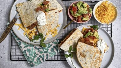 20 SEPTEMBER - WFD - Easy-peasy cheesy Quesadillas