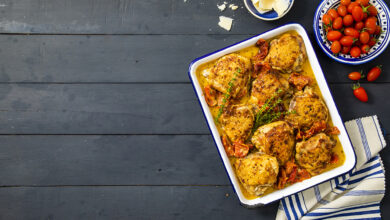 28 SEPTEMBER - WFD - Creamy sundried tomato parmesan and basil chicken thighs