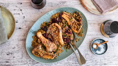 8 OCTOBER - Entertain at home - Moroccan spiced lamb chops