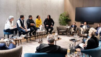 Panel photo 2_L-R_Moderator, Iggy, Piers, Adrienne, Kaiser