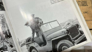 1942FordGPWJeepthatKingGeorgeVIusedonamoraleboostingvisittoRAFChelvestonin1942(1)