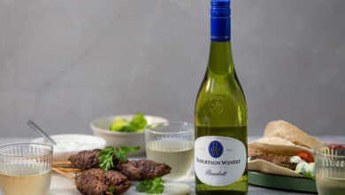Lamb koftas with RW Beaukett