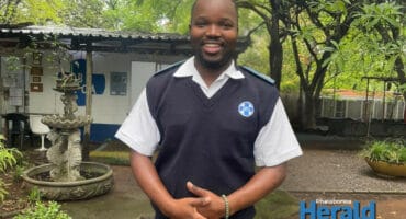 Siyathembi Mgwebi at the Phalaborwa SPCA.