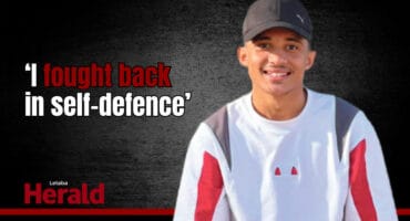 Denilson Gertze, next to the words, "I fought back in self-defence."