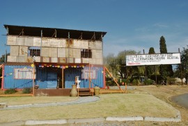 The office built next to the house..
