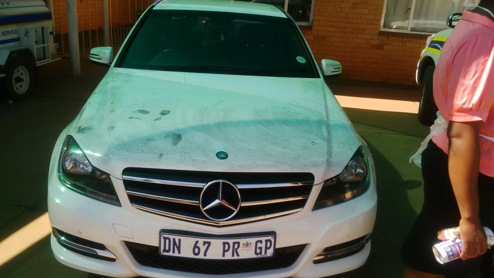 The vehicle which the Van Eden family was travelling in