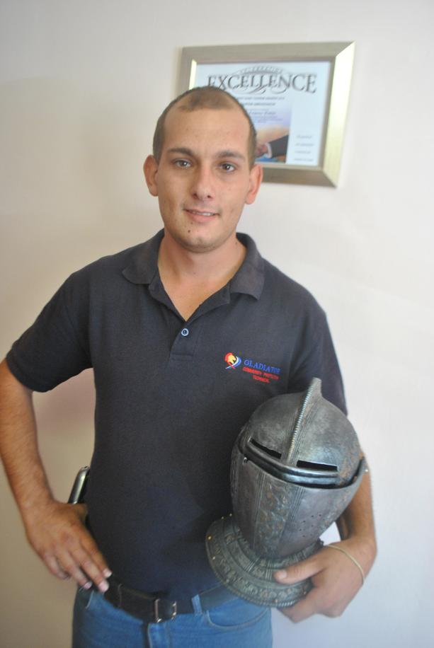 Gladiator Security Guard Eugene Jourbert