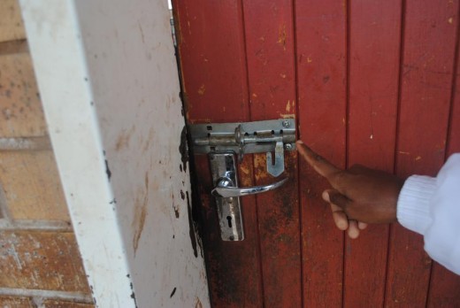 The door that was tempered with 