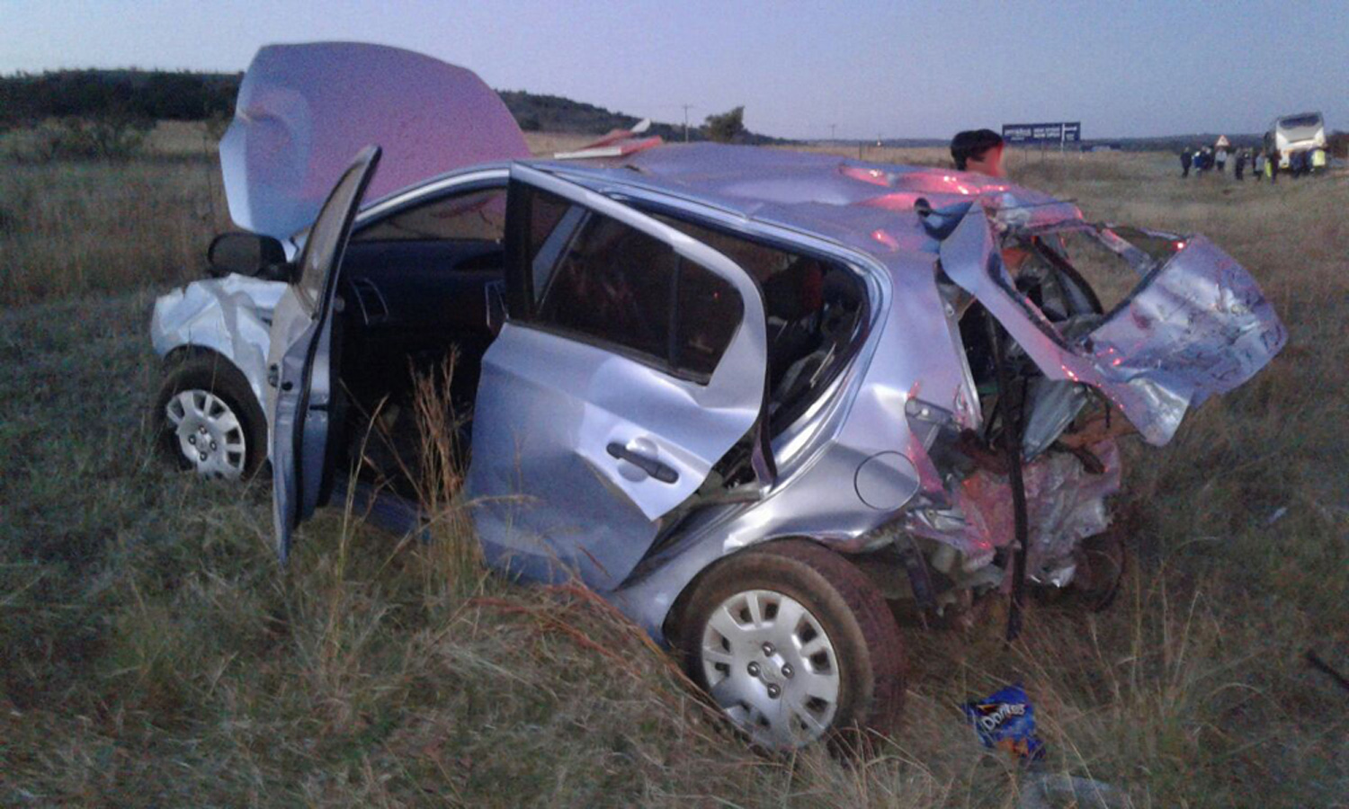 In another accident this week, a woman was declared dead by ER24 paramedics following a collision between a bus and a car on the N12 just outside Fochville on Saturday.