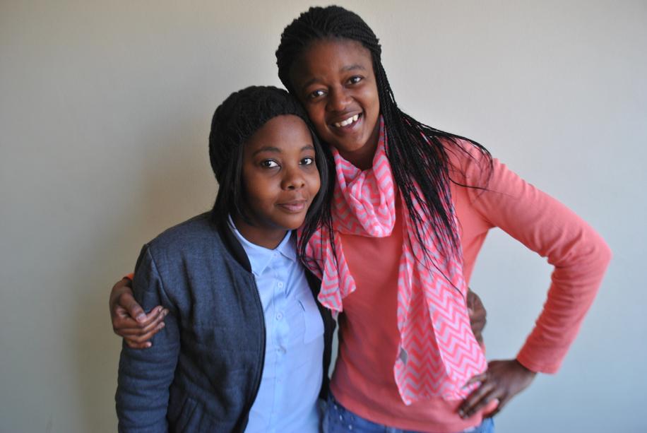 Boitumelo Matshediso and Nompumelelo Dukwe