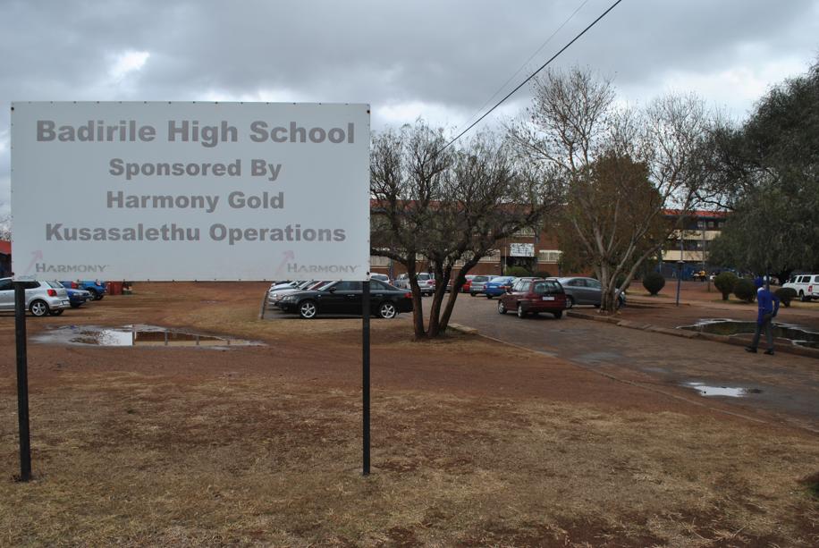 Badirile High School where students where stabbed