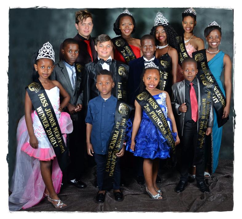 The winners of the Merafong King and Queen event that took place at the Carletonville civic centre on 9 July.