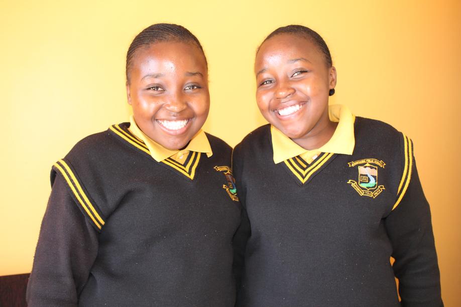Twins Masego and Lesego Kubu have started to take on women's issues in their school themselves.