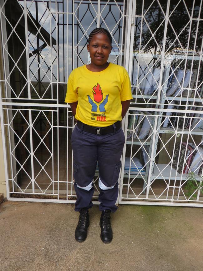Maleeto Mabe, a former of fender turned crew leader.
