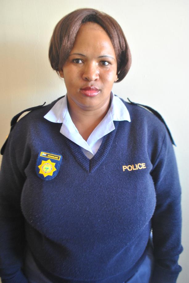 Khutsong Saps communication officer Kealeboga Mongalane