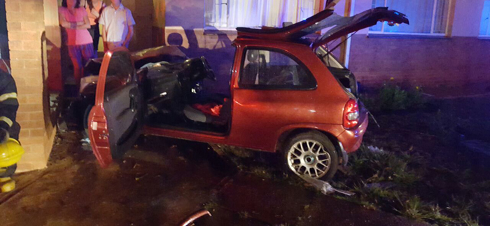 The accident scene in Rautenbach Street.