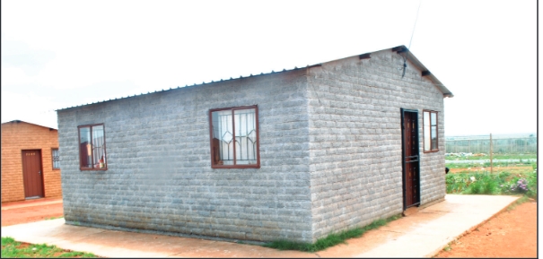 The house where a masked intruder attempted to rape a woman on 31 October.