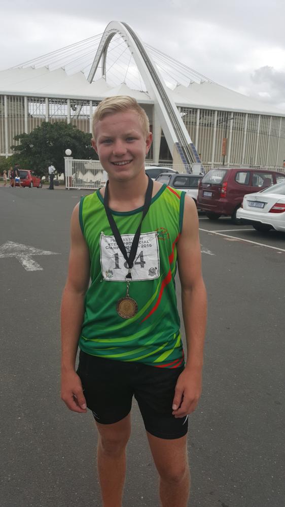 Hardus Nortje, Laerskool Fochville se ster-atleet.