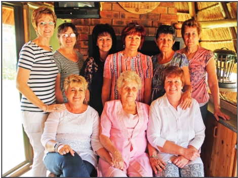 Van die oorblywende 'Liefies' tydens hul reünie verlede Saterdag.