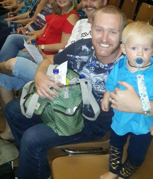 Ek en Aiden.