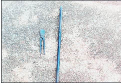 The tools used to gain entrance