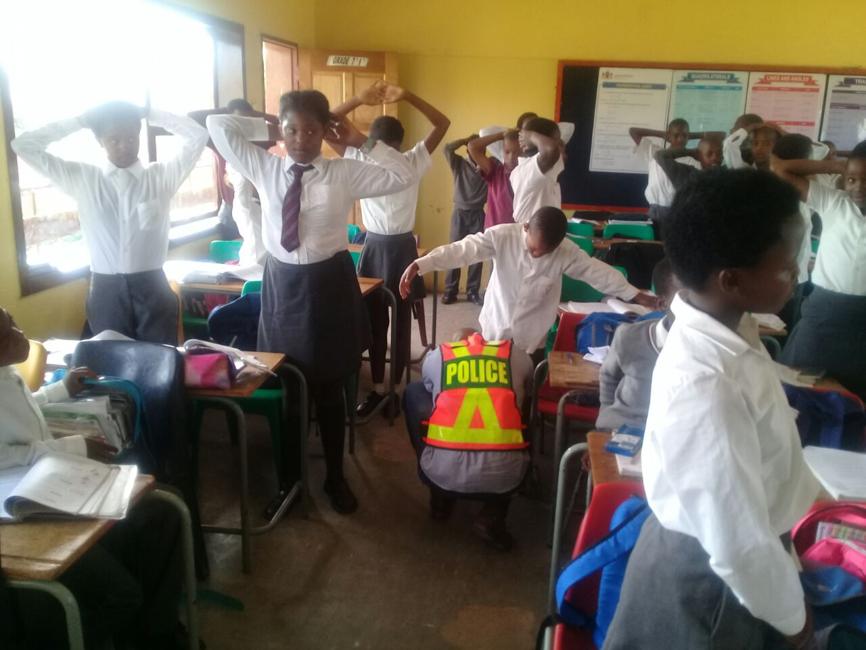 School search taking place at Wedela Primary School