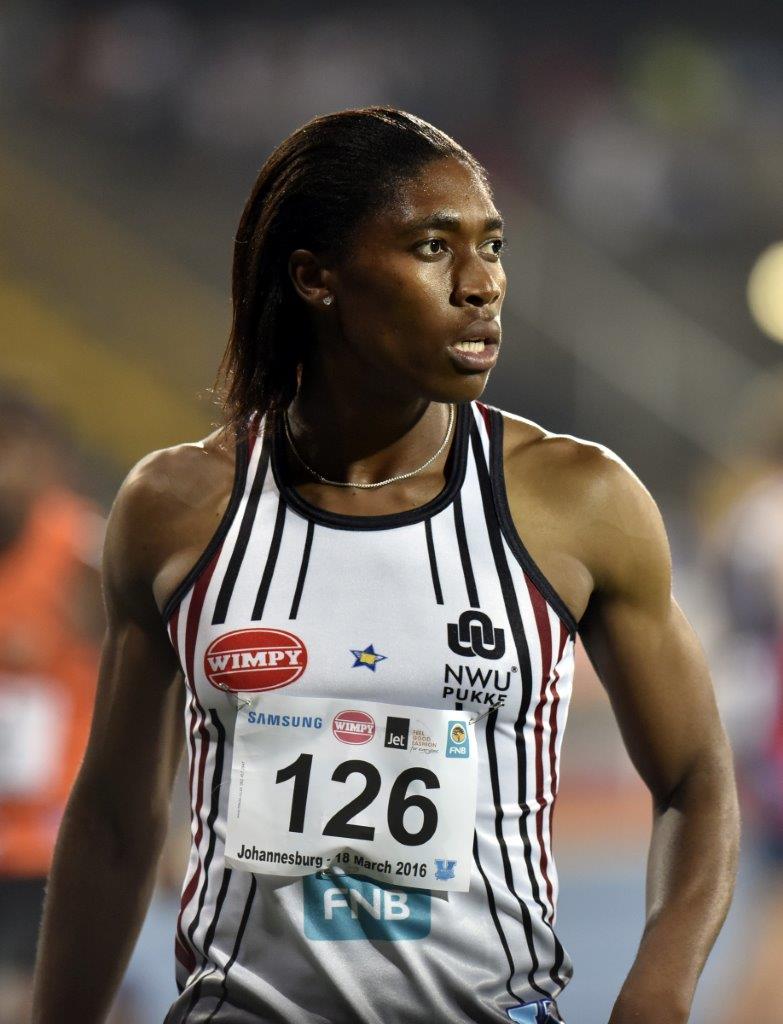 Caster Semenya will also compete tonight in the ASA Speed Series. Photo: Catherine Kotze/SASPA