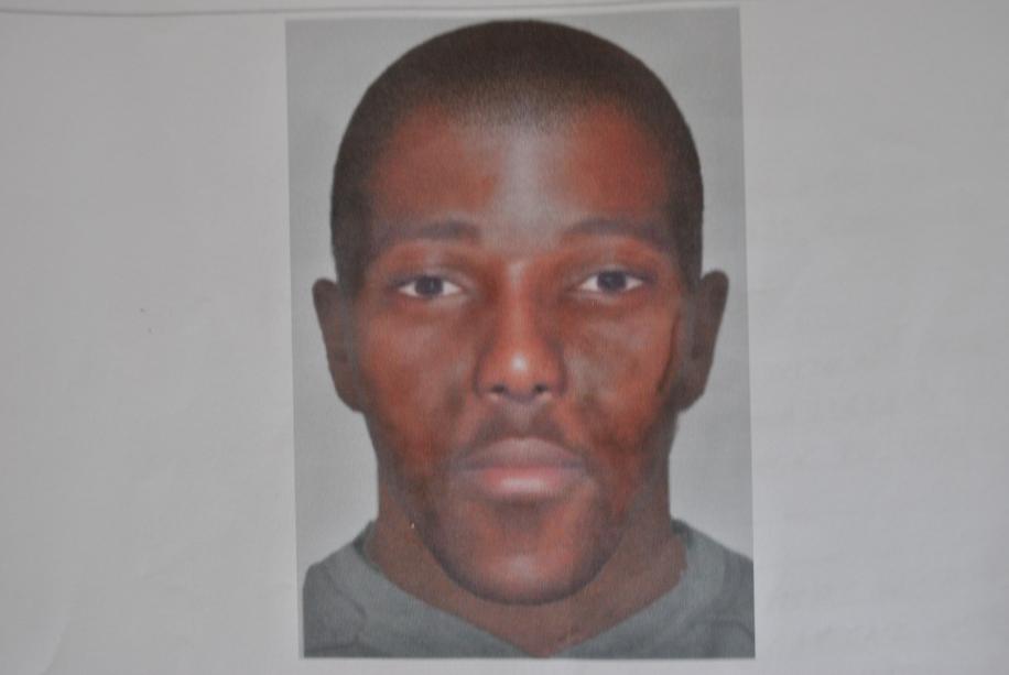 The suspect wanted for rape