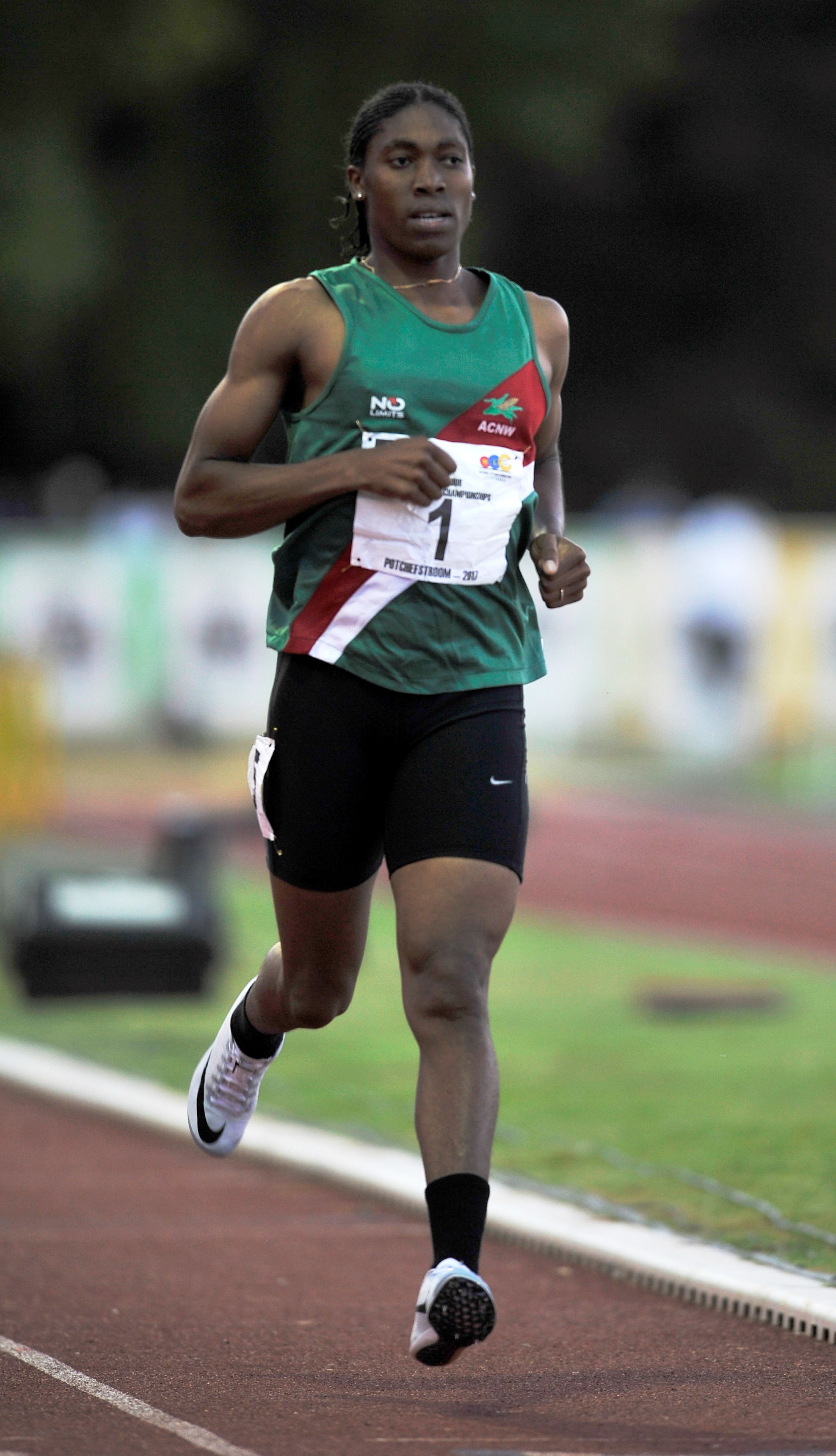 Caster Semenya wins the 400m for women. Photo Mario van de Wall