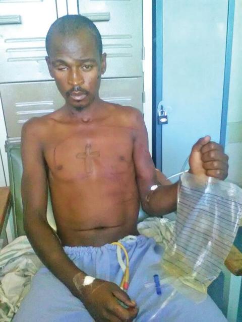 Motshabi Maleshane has to be closely monitored because of his injuries. Photo: Selogile Leshage