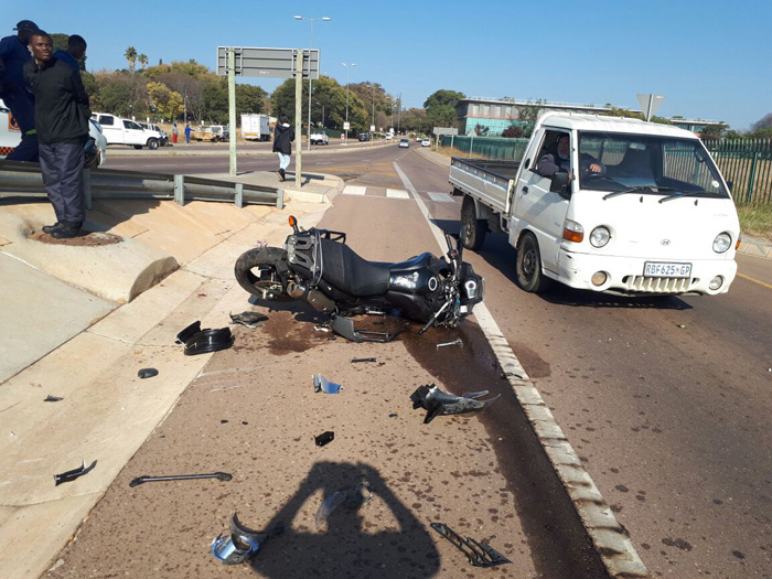 VILGERS - Biker left critical after collision 1