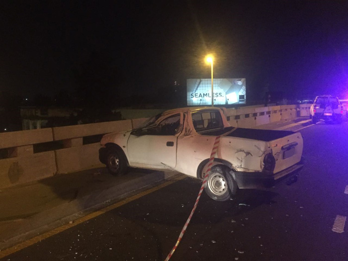 MENLYN - Bakkie rolls killing one injuring two.