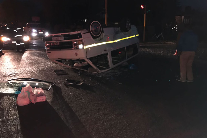 Taxi accident