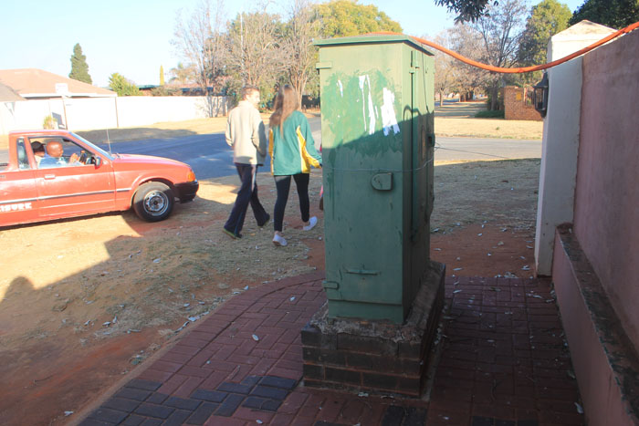 Die kragkas wat 'n kopseer vir inwoners van die omgewing is.