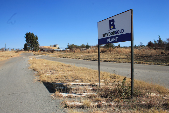 Blyvoor's gold plant, which already belongs to the company, Blyvoor Gold.