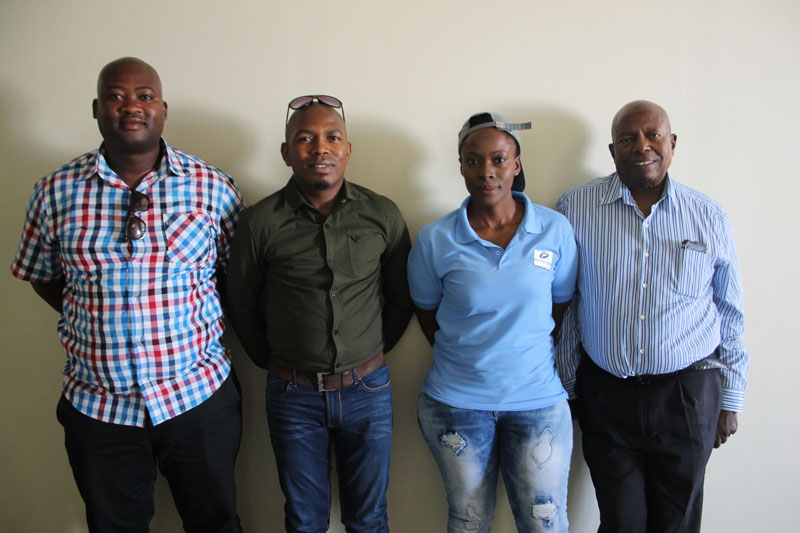 The leadership of the Unemployment Youth Forum is made up of Mr Sibusiso Nhlapo, Mr Veli Mogagabe, Ms Kelebogile Thebe and Mr Isaac Langa. The UYF is ready to take up the issue of unemployment with the mines in the area this year.