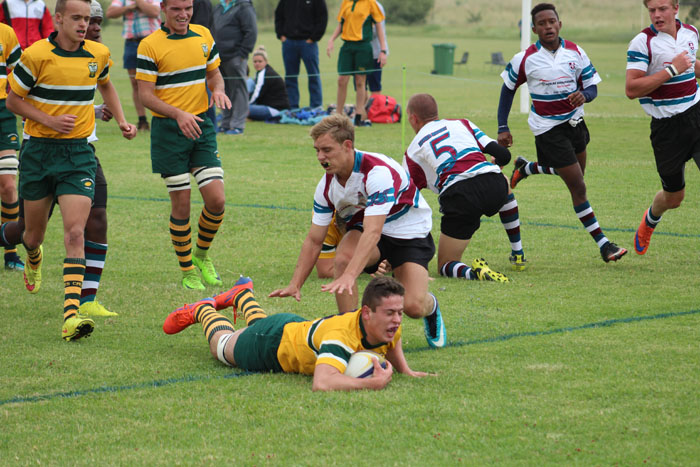 Callies-spelers soos hierdie is reeds besig om hul slag op die rugbyveld te wys.