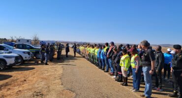Gauteng Northwest women's roadblock.