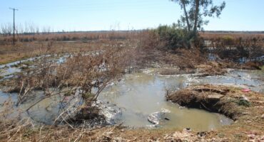 Sewage leak at Welverdiend