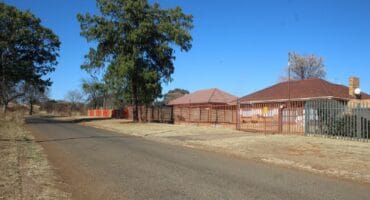 Begonia Street in Carletonville.