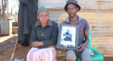 Grieving family from Khutsong