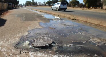 Ada Street sewer leak.
