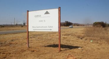 The entrance to the Far West Gold Recoveries site