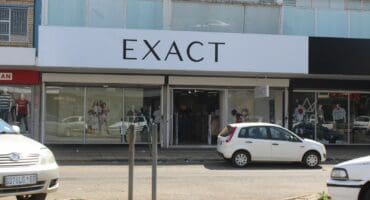 Exact store in the Carletonville CBD.