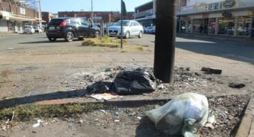 The terrible state of the Carletonville CBD