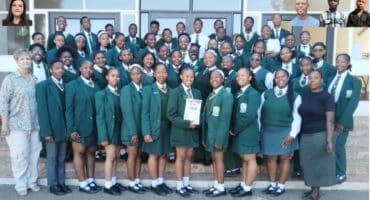 Hoërskool Carletonville’s star choir.