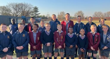 Laerskool Dagbreek se ster spelers wat vir o12 en o13 Verre-Wes rugbyspanne gekies is.